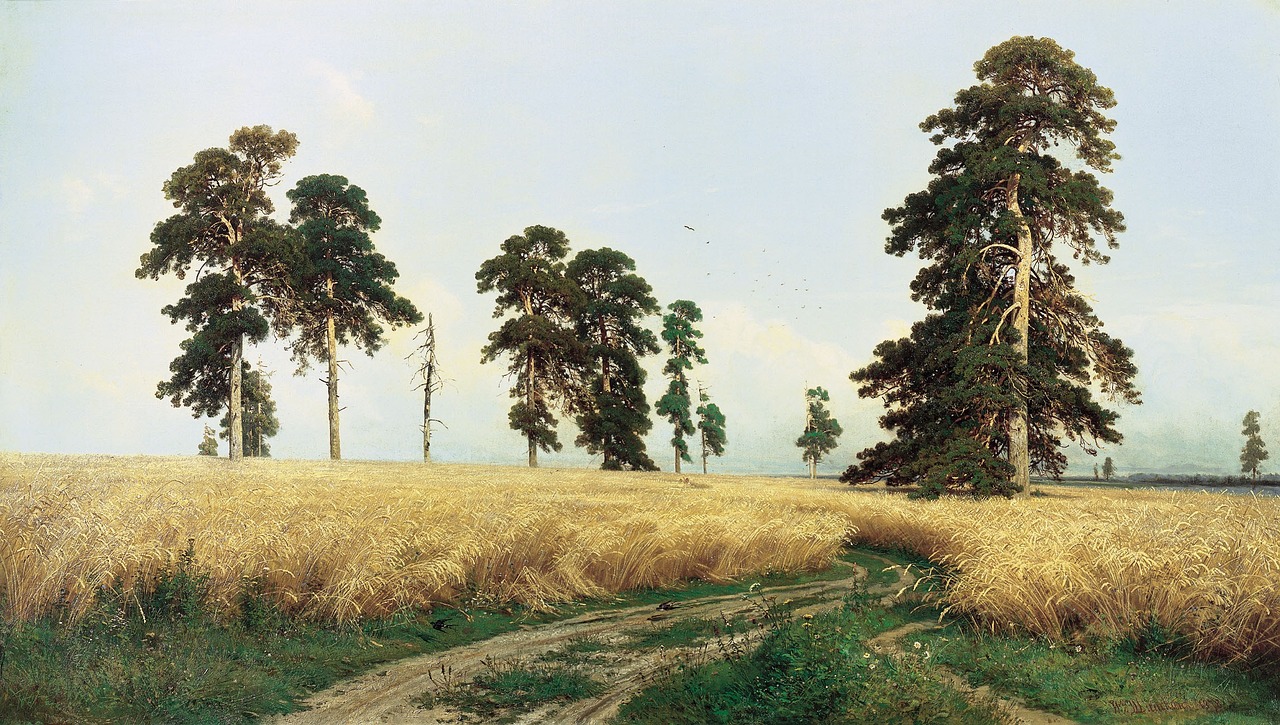 世界著名油画风景画，自然之美的艺术展现