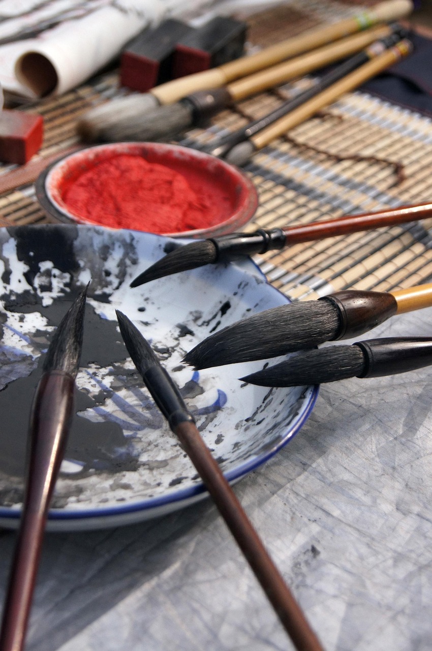 毛笔楷书书法作品，传统艺术的璀璨瑰宝