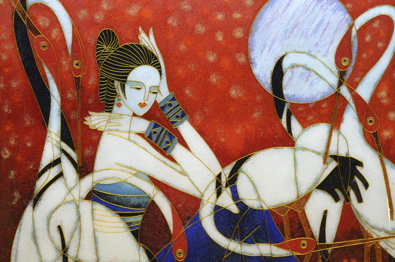 中国名画作品，千年传承的艺术珍宝