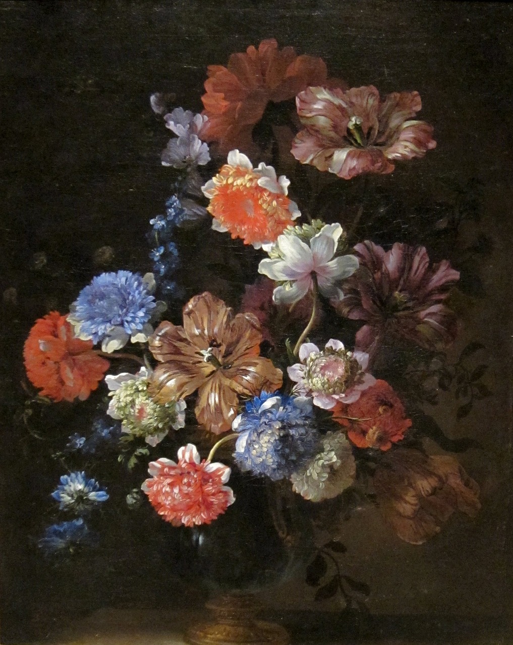 油画花卉临摹图片，艺术之美与创作灵感的源泉