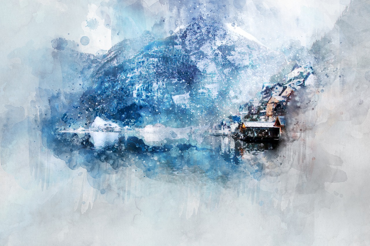 国画图片大全，小学生可临摹的大图国画作品展示